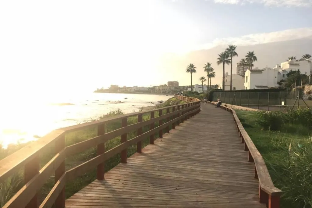 Сasa de vacaciones Bungalow Sea View, Pool, Tennis, Beach 5Min Walk Villa Mijas